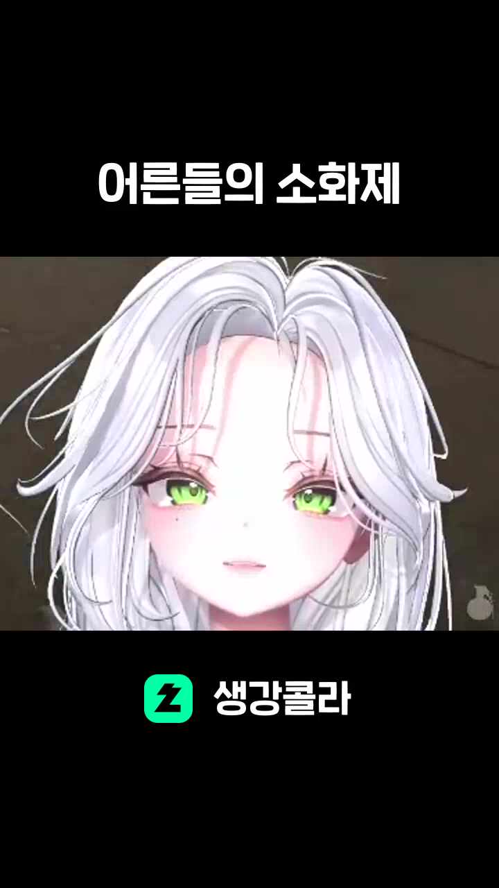 어른들의 소화제