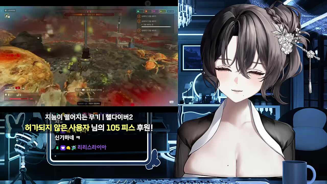 폭파 망치 💥 🔨 츠밍 반응2 - 헬다이버즈 2 , 헬다이버2 , 헬다2 , HELLDIVERS 2