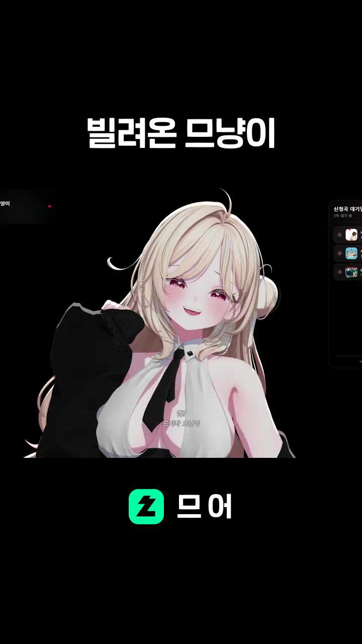 빌려온 므냥이