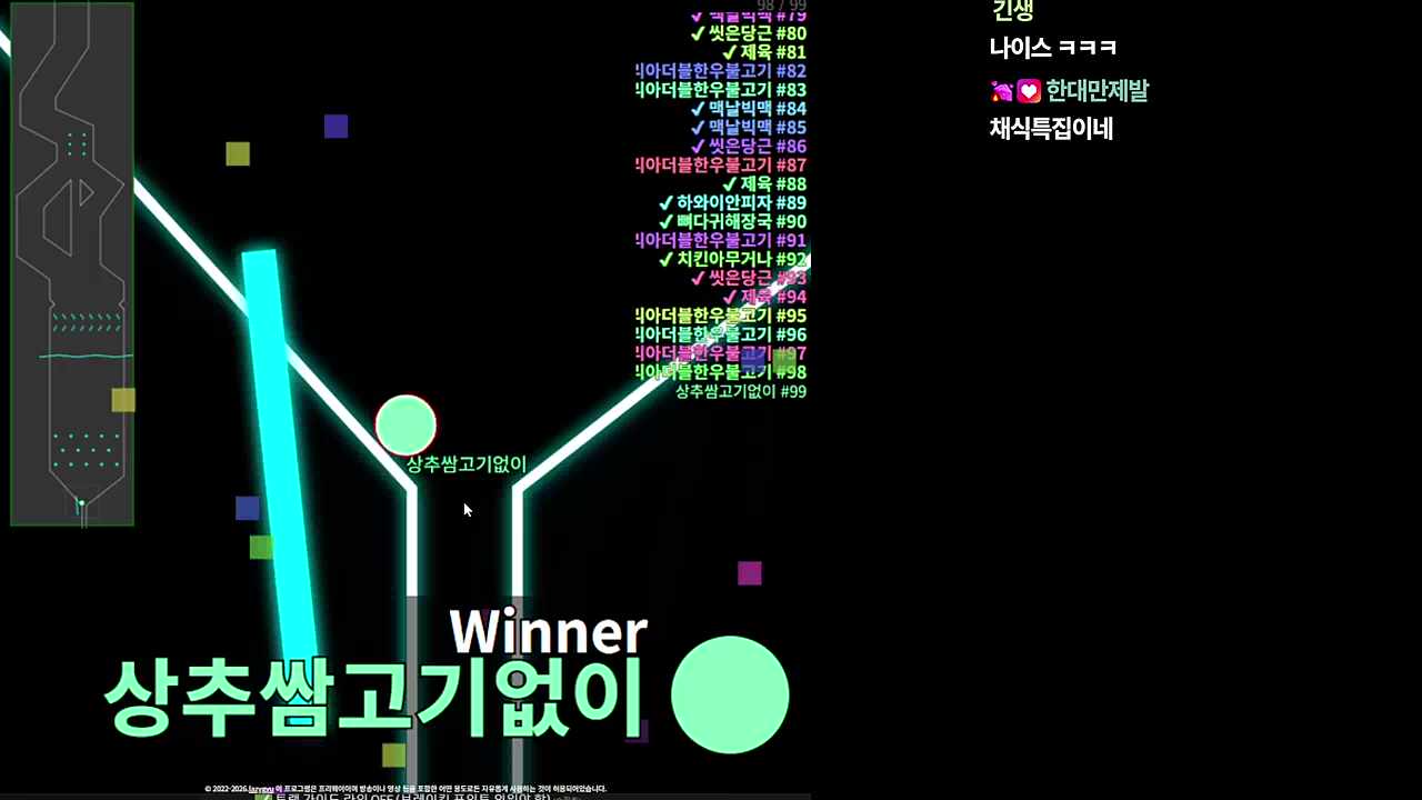 3트 결과 : 상추쌈고기없이