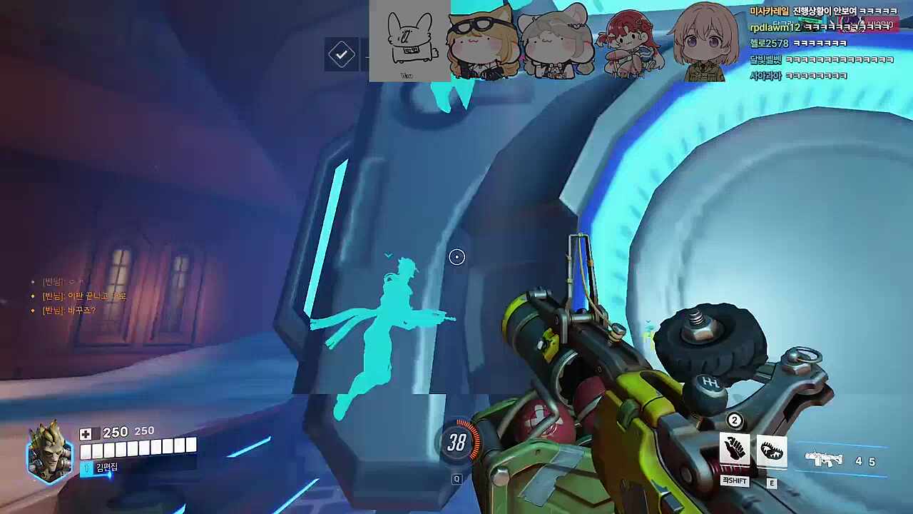 진짜로 뒤에서 화물 미는 사람