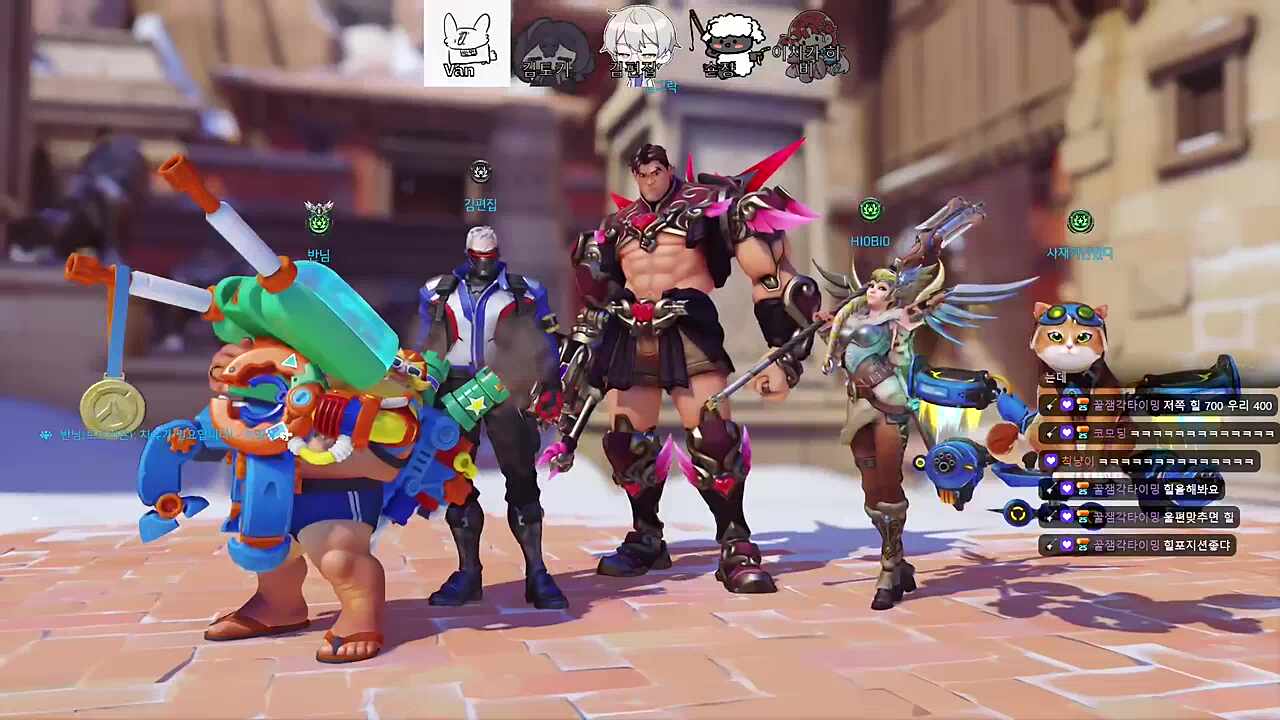 게임 막판에서야 좌클릭이 힐임을 깨달아