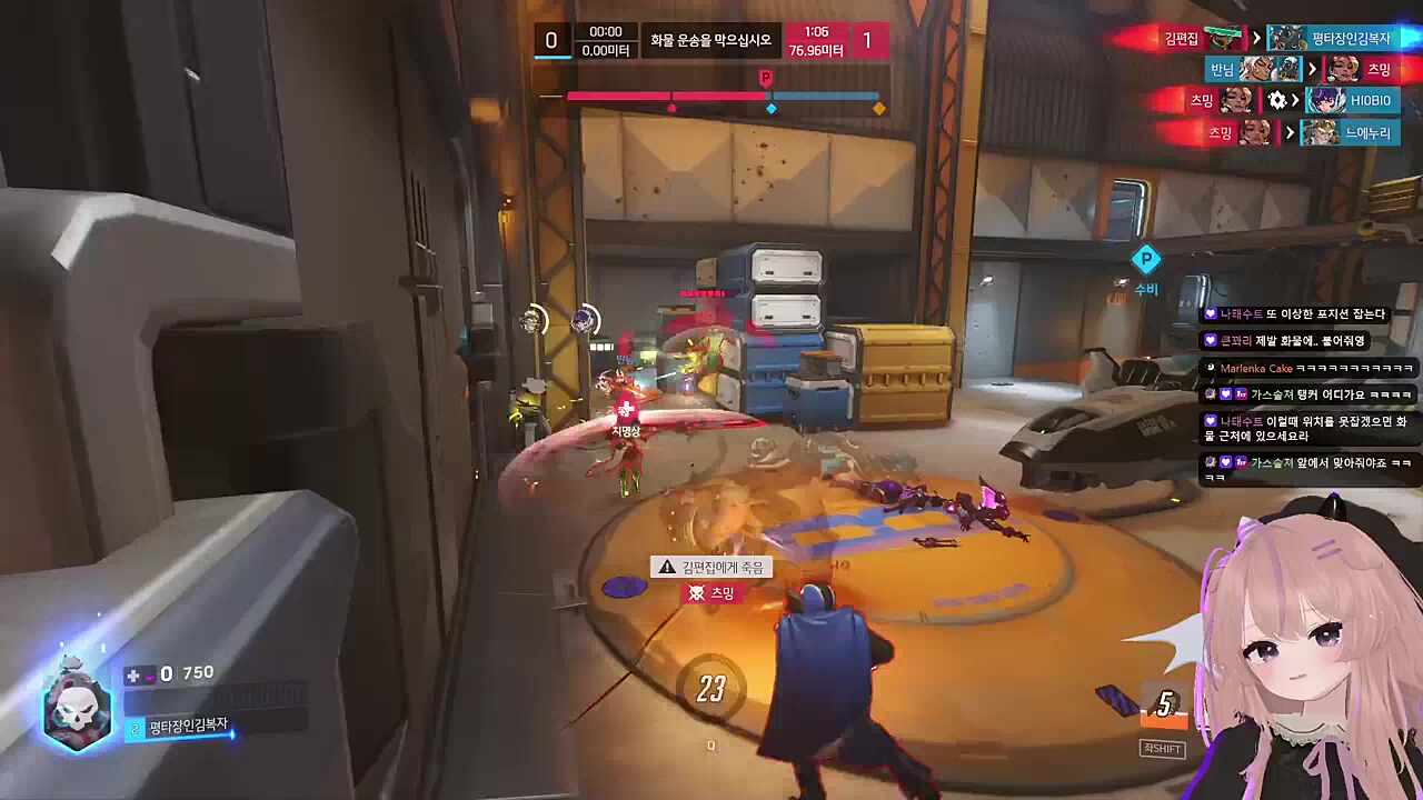 복자할매 다음 오버워치 합방부터 안 올 예정