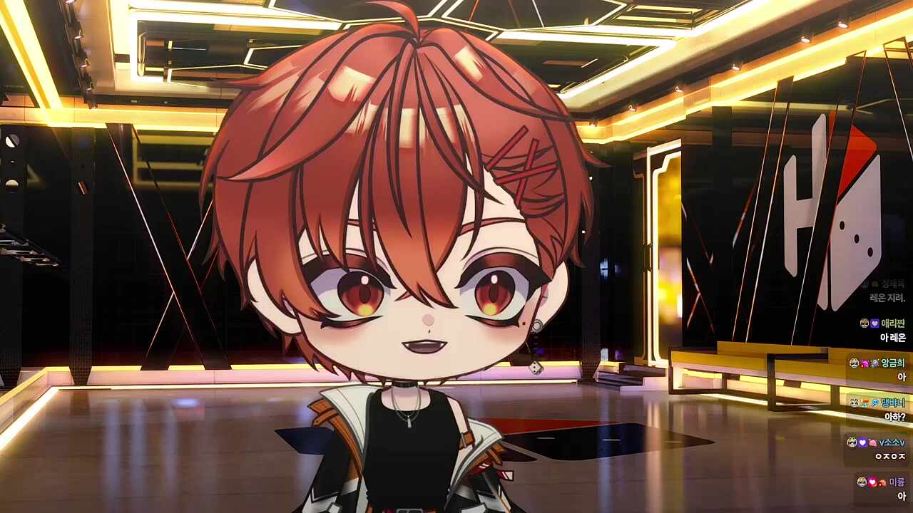 햄찌를 위해 레온 보여주려고 바오하를 했다는 하루🐹