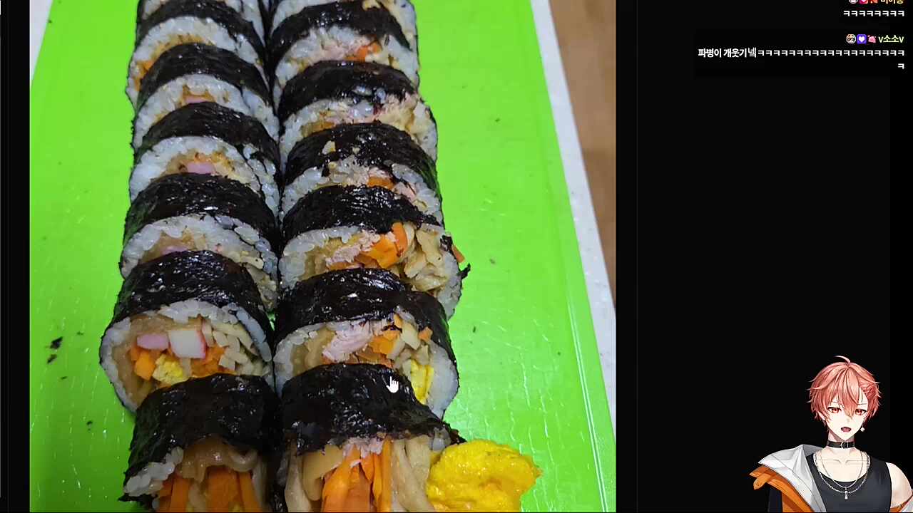 김밥이 어디 파병 다녀왔나요..?🐹