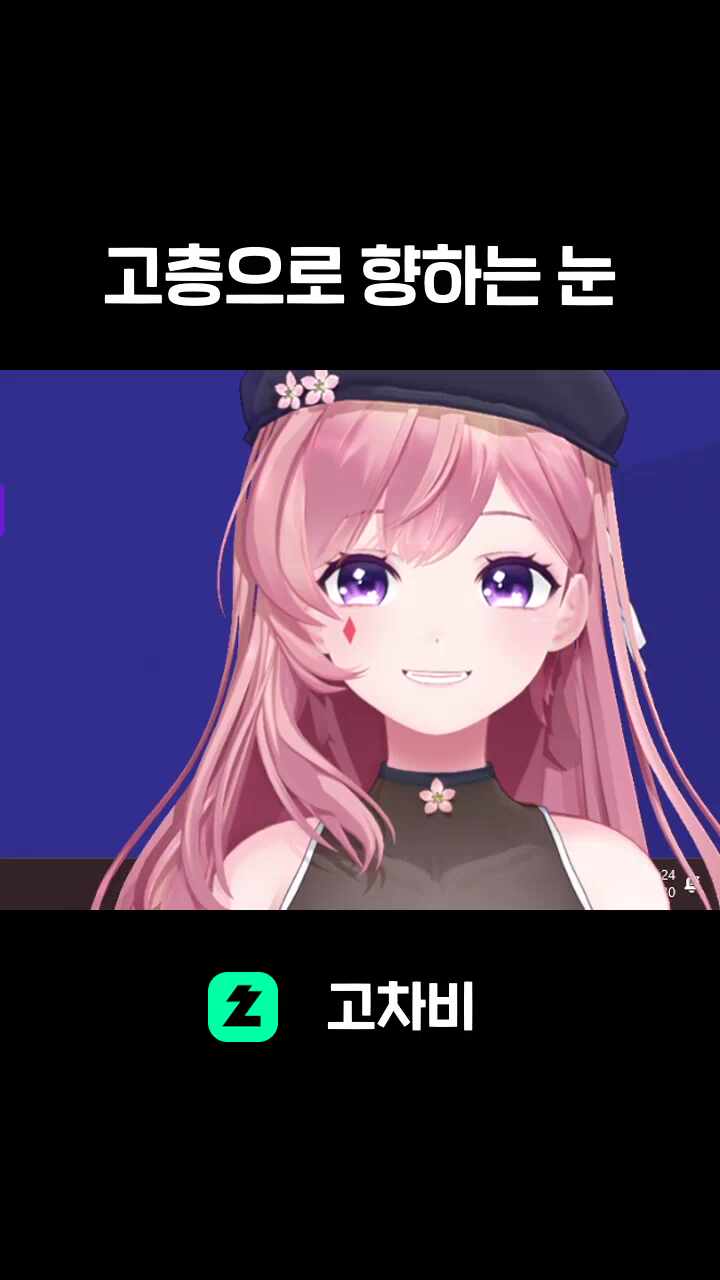 고층으로 향하는 눈