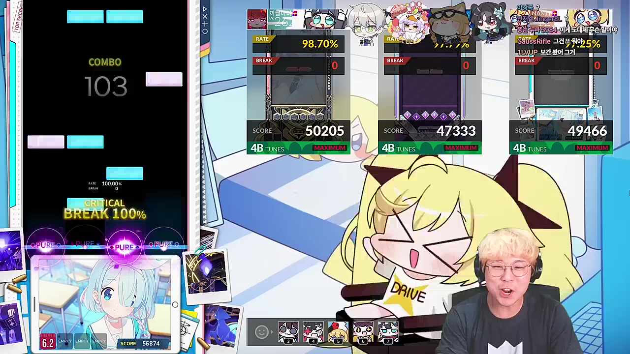 방광 이야기 듣다 또 손 놓음