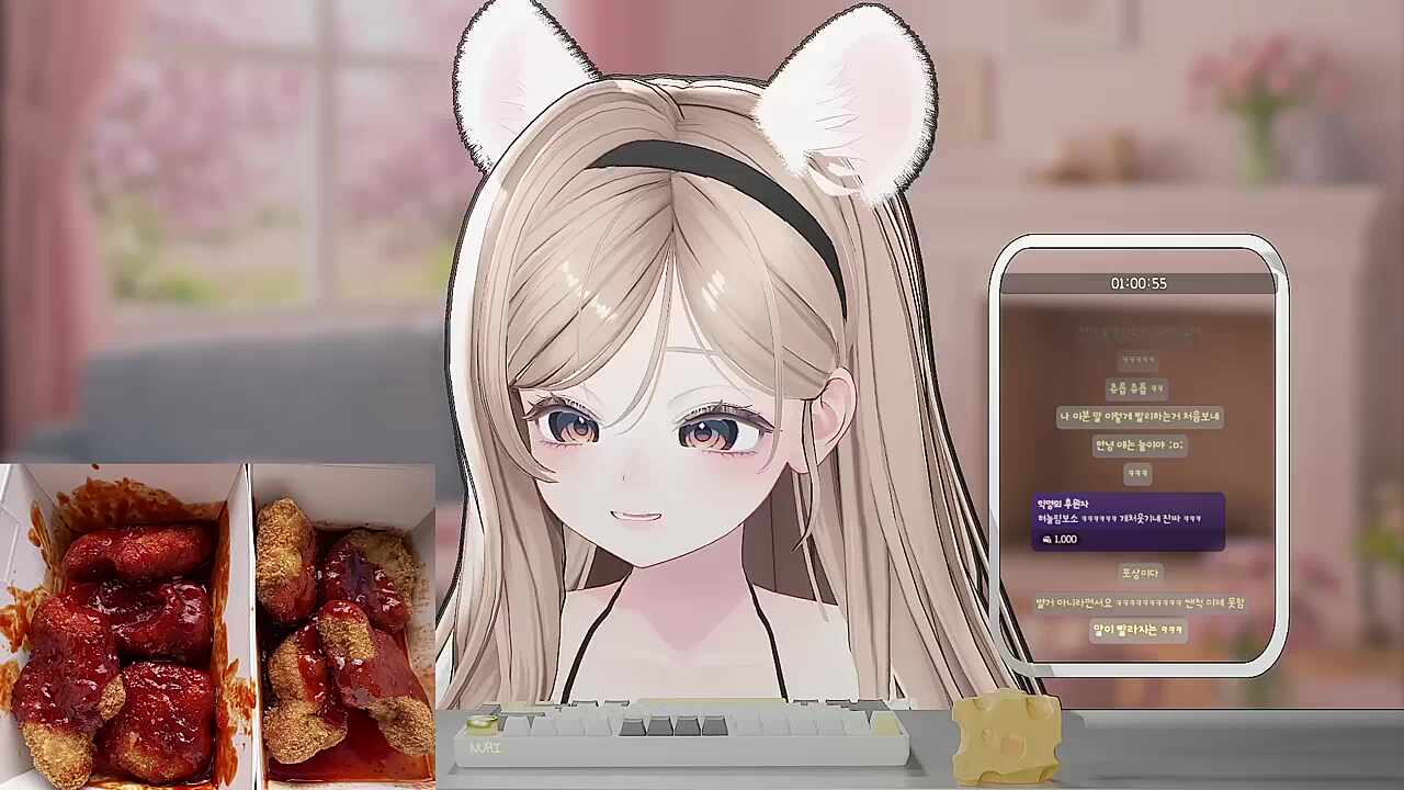 2분 안에 보는 디진다돈까스 반응