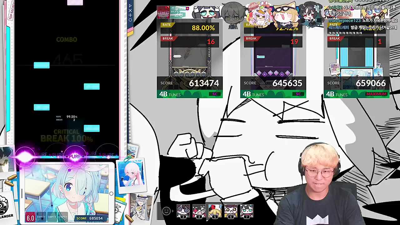 멧비둘기가 갔더니 끠익 끠익 소리가