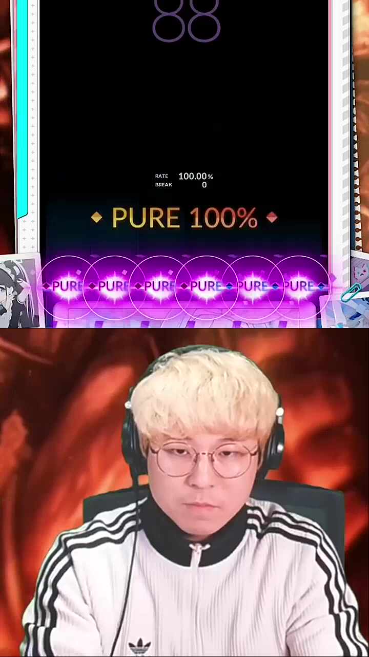 레더 복구 전에 예열하려고 했는데...(최종무곡 SC HARD JUDGE 100%)(1)