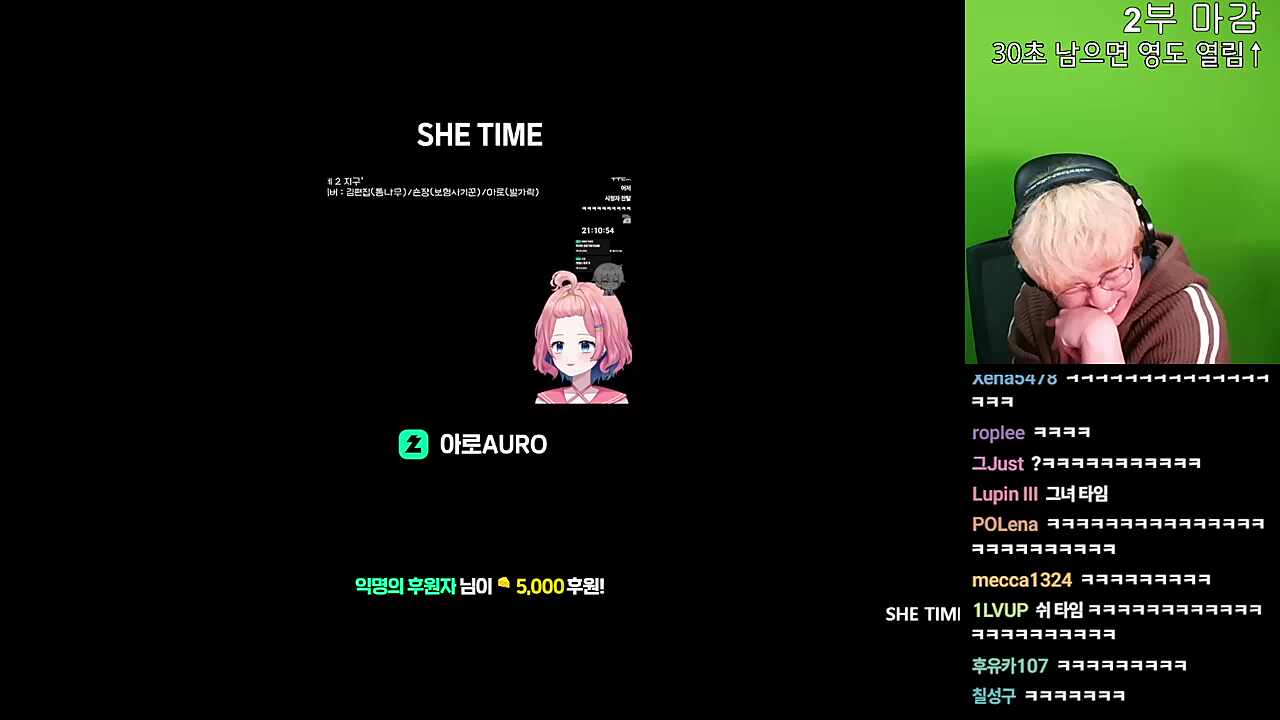 아로는 광기 S 달게 받아라