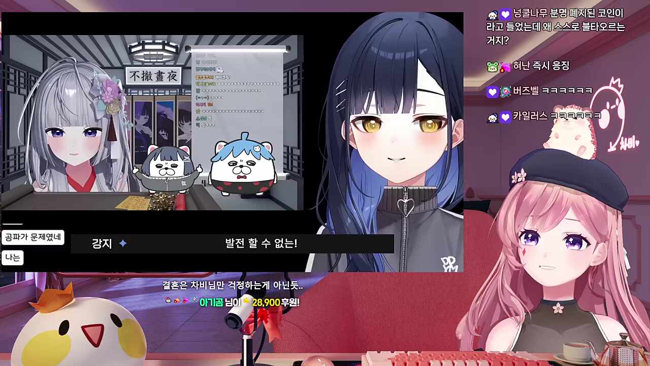 강블 코인 사주 클립을 보는 차비님