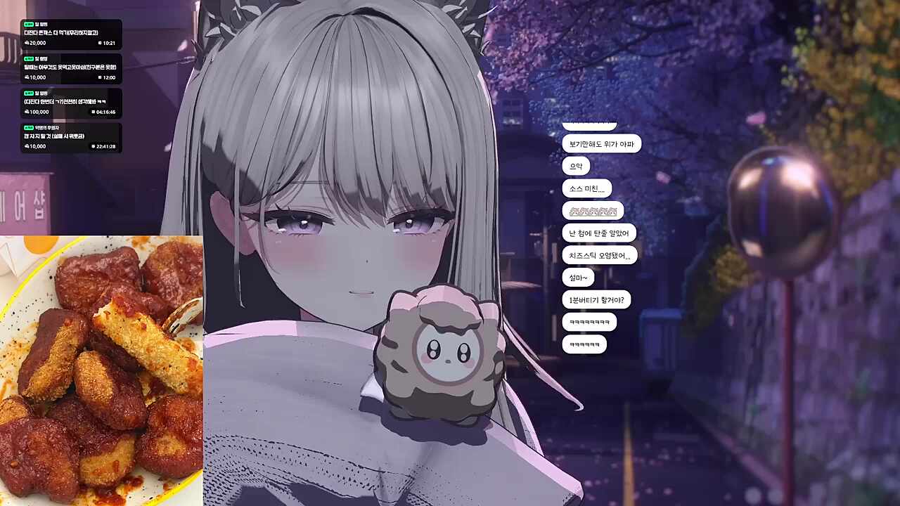 디진다돈까스 4트 - 슬슬 마비되는 혀+미지근한 물ㅋㅋㅋ