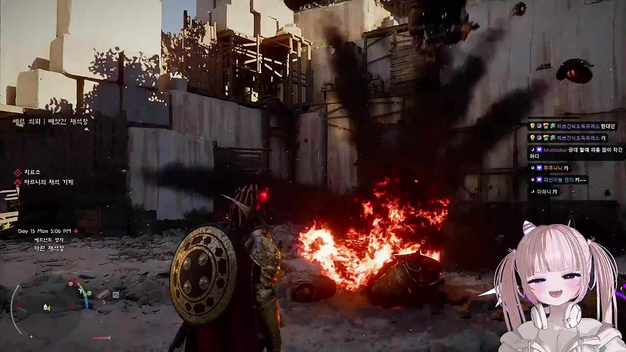 마르니의 채석 기계 컷!