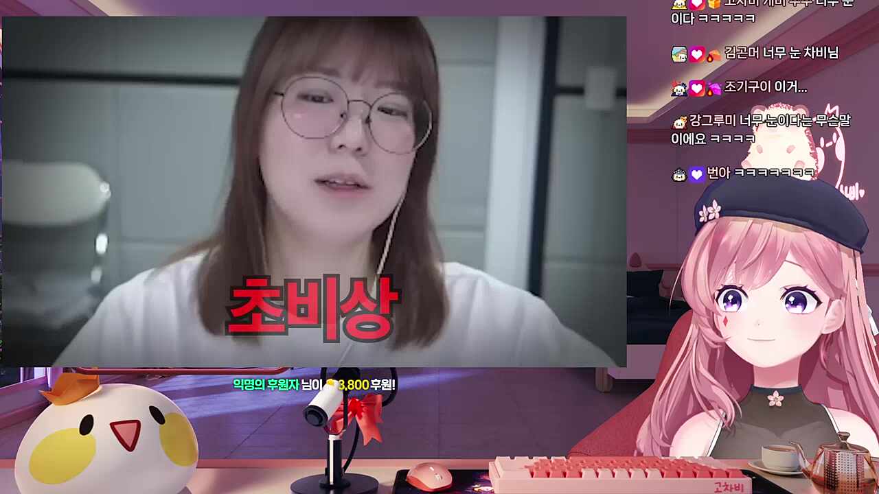 다주님 클립을 본 차비님
