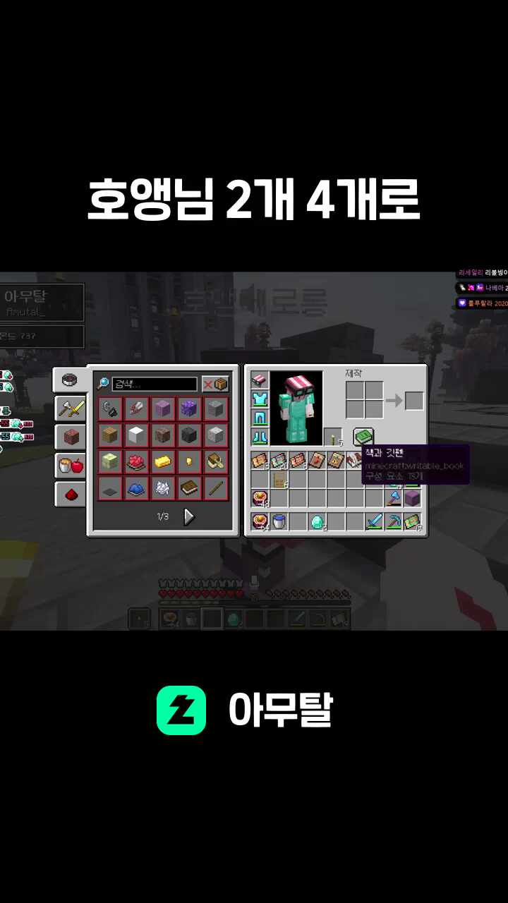 호앵님 2개 4개로