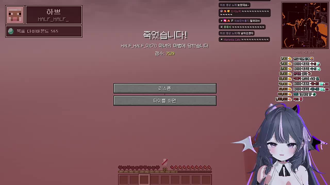 화장실 갔다온 사이에...