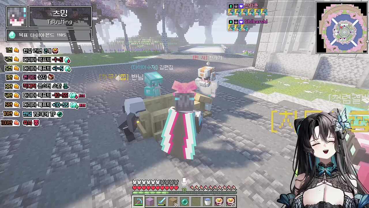 벌칙을 피하기 위한 뽀뽀