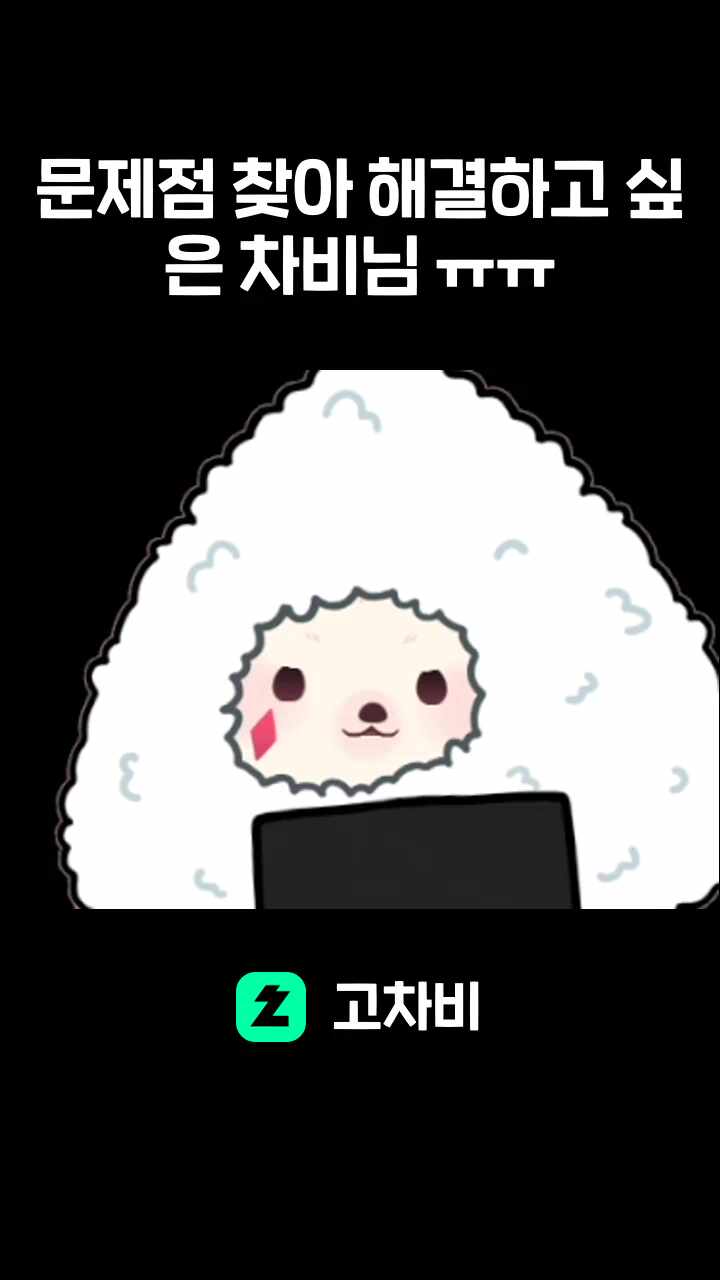 문제점 찾아 해결하고 싶은 차비님 ㅠㅠ