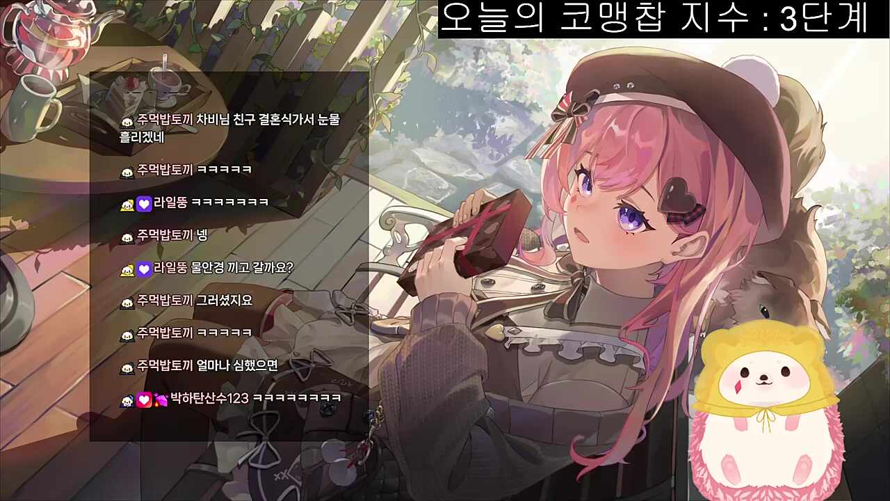 방송방 한정 활동..