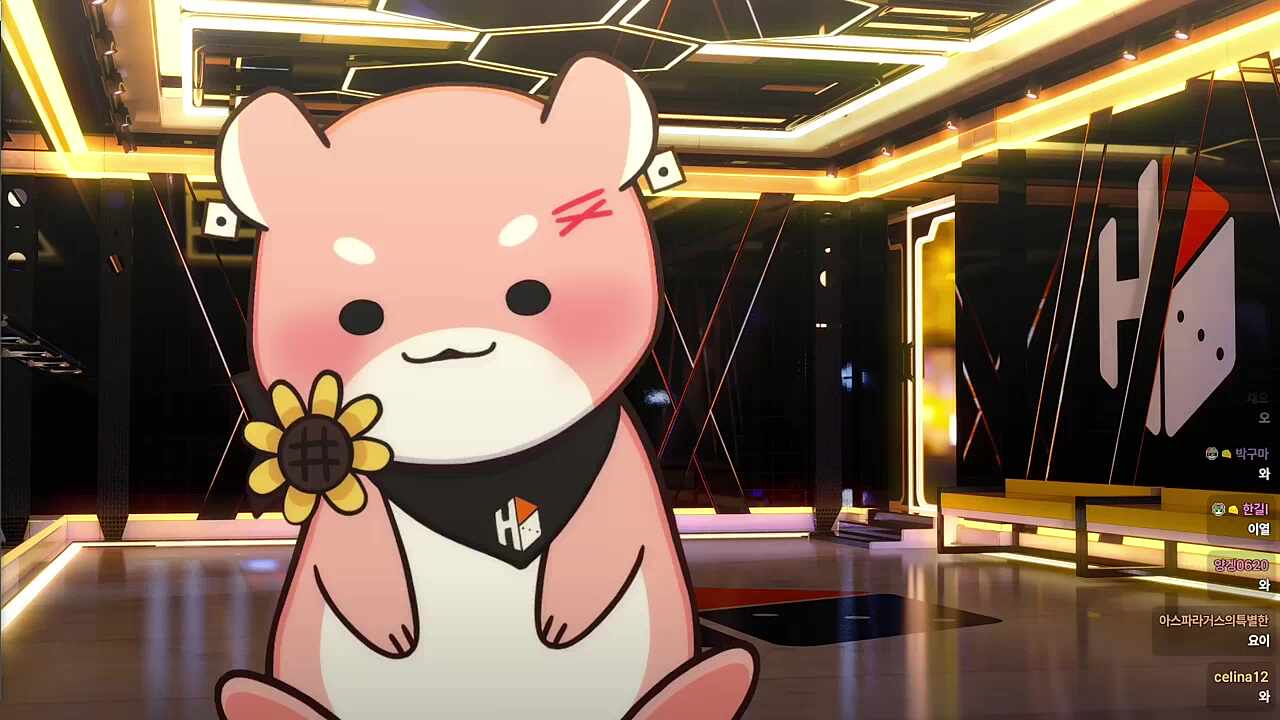 목이 안 좋아 짧뱅