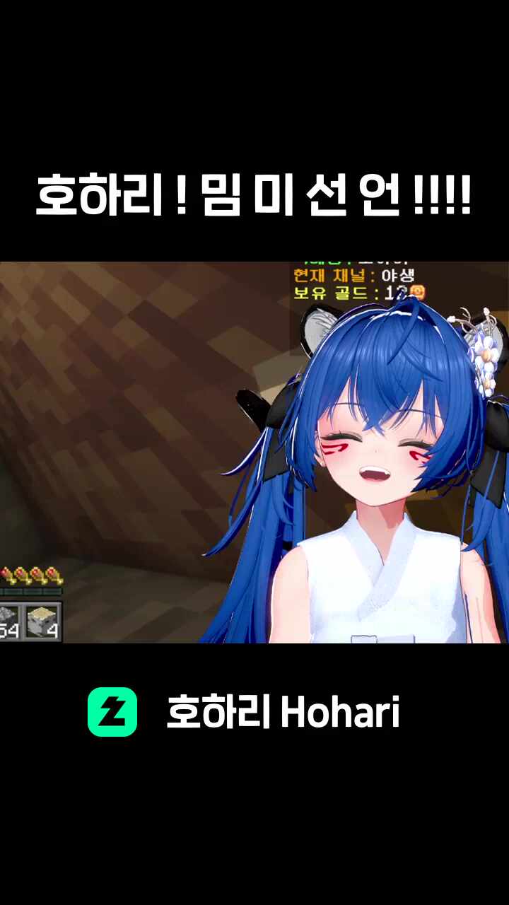호하리 ! 밈 미 선 언 !!!!