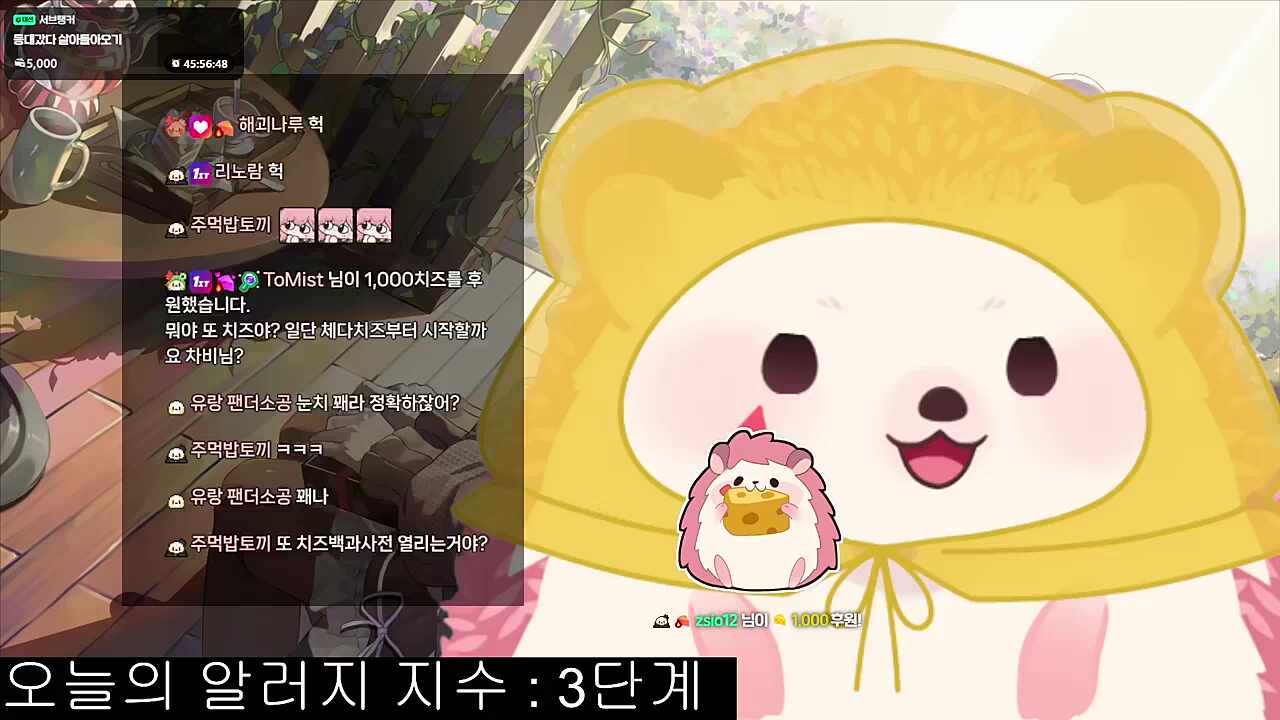 타스가 있지만 대화 주제가 어... 남스를 조심해
