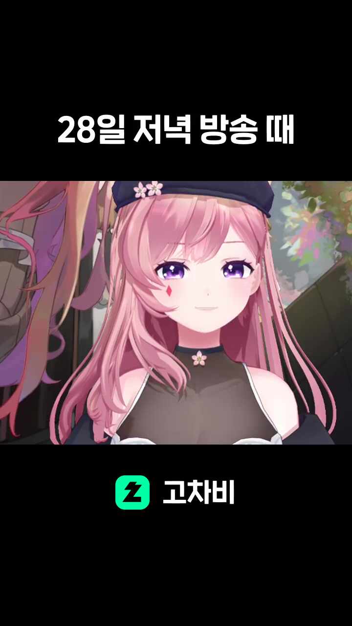 28일 저녁 방송 때