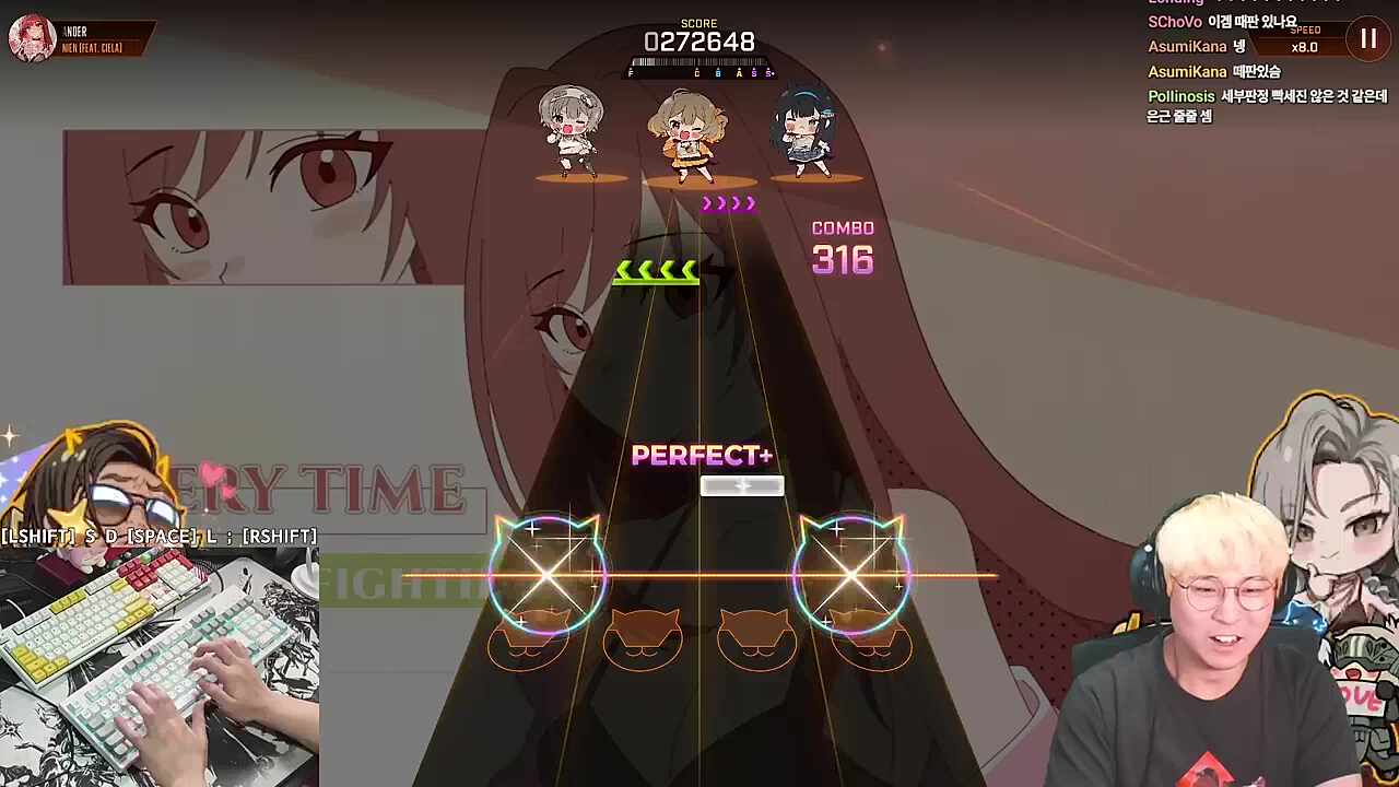 [니케리겜] Yes, My Commander (Expert Lv.14) MAX-1 PFC (앞부분 좀 짤림)