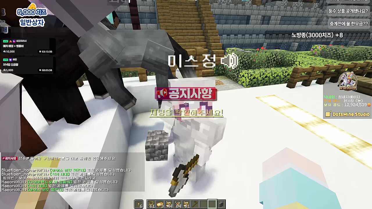 제발 공지 좀 봐주세요!!!