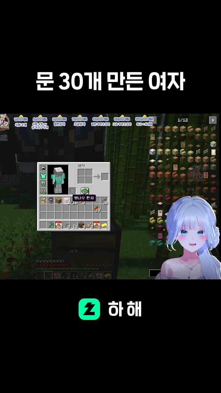 문 30개 만든 여자