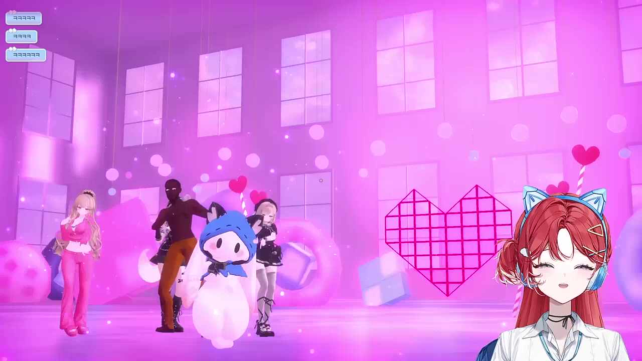 먼푸 여자 4인방의 댄스... 인데 잡상인을 곁들인