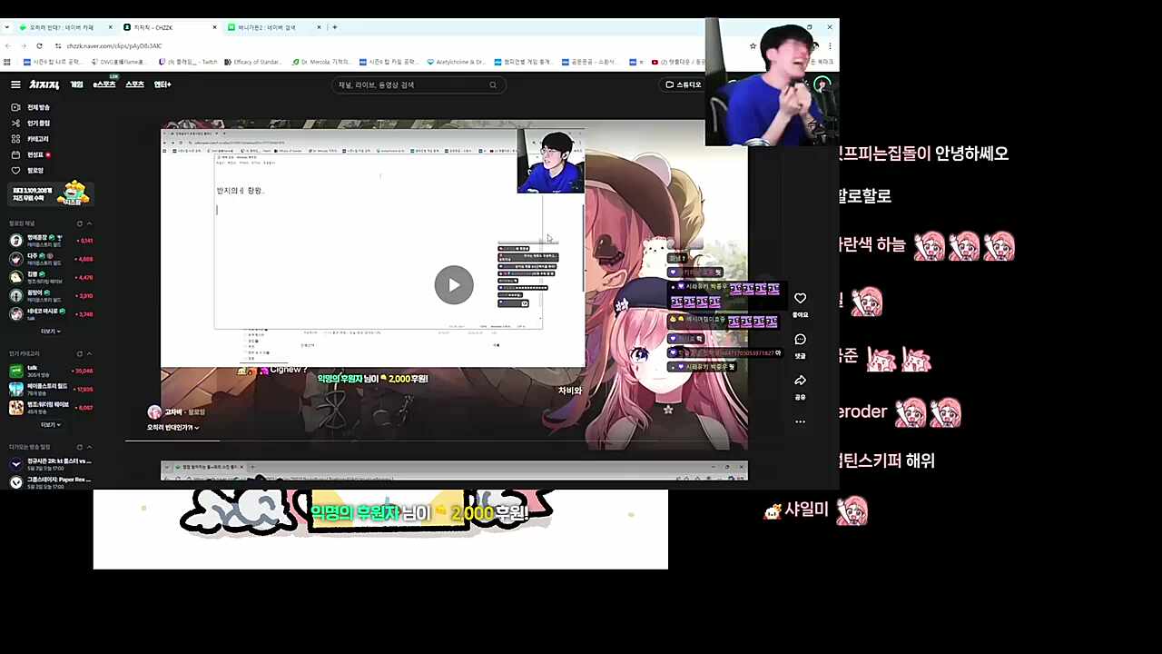 플레임이 나 보기싫대 !