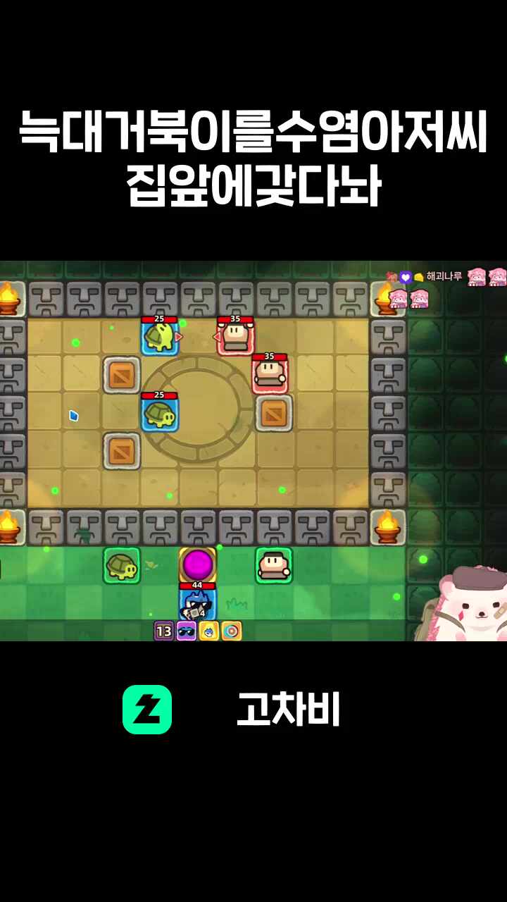 늑대거북이를수염아저씨집앞에갖다놔