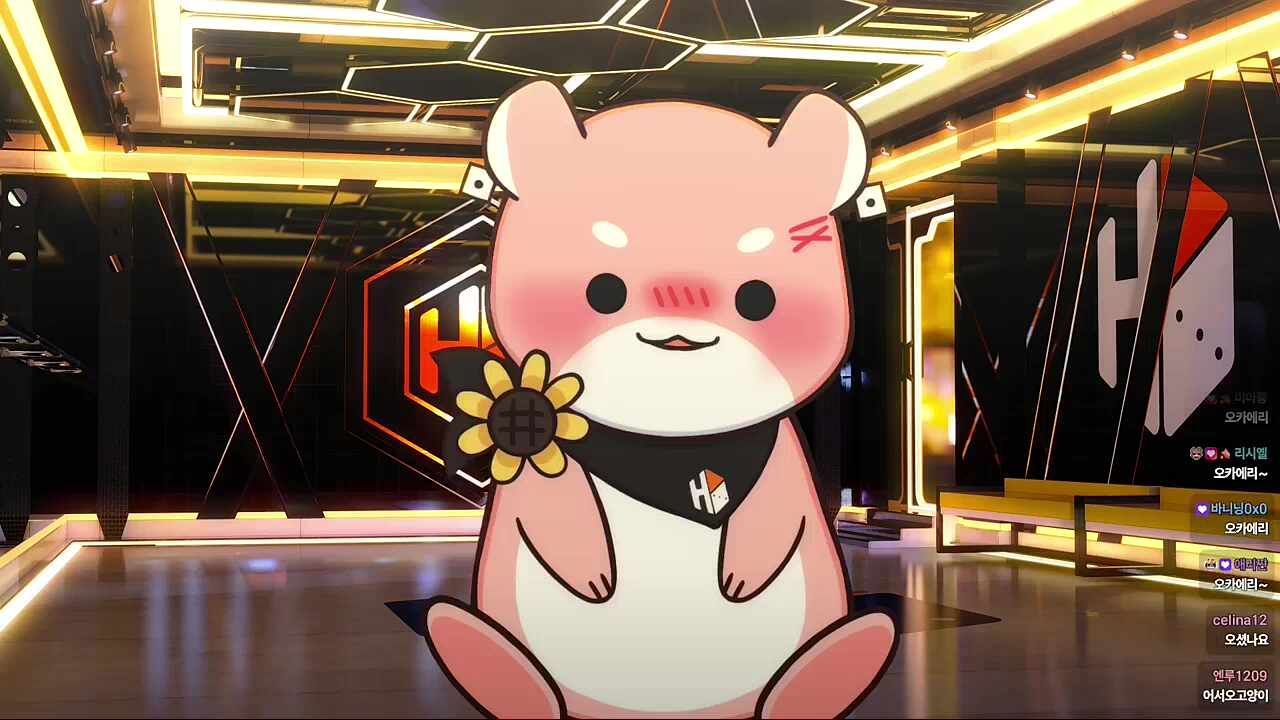 오늘 야식은 반건조 오징어다🐹