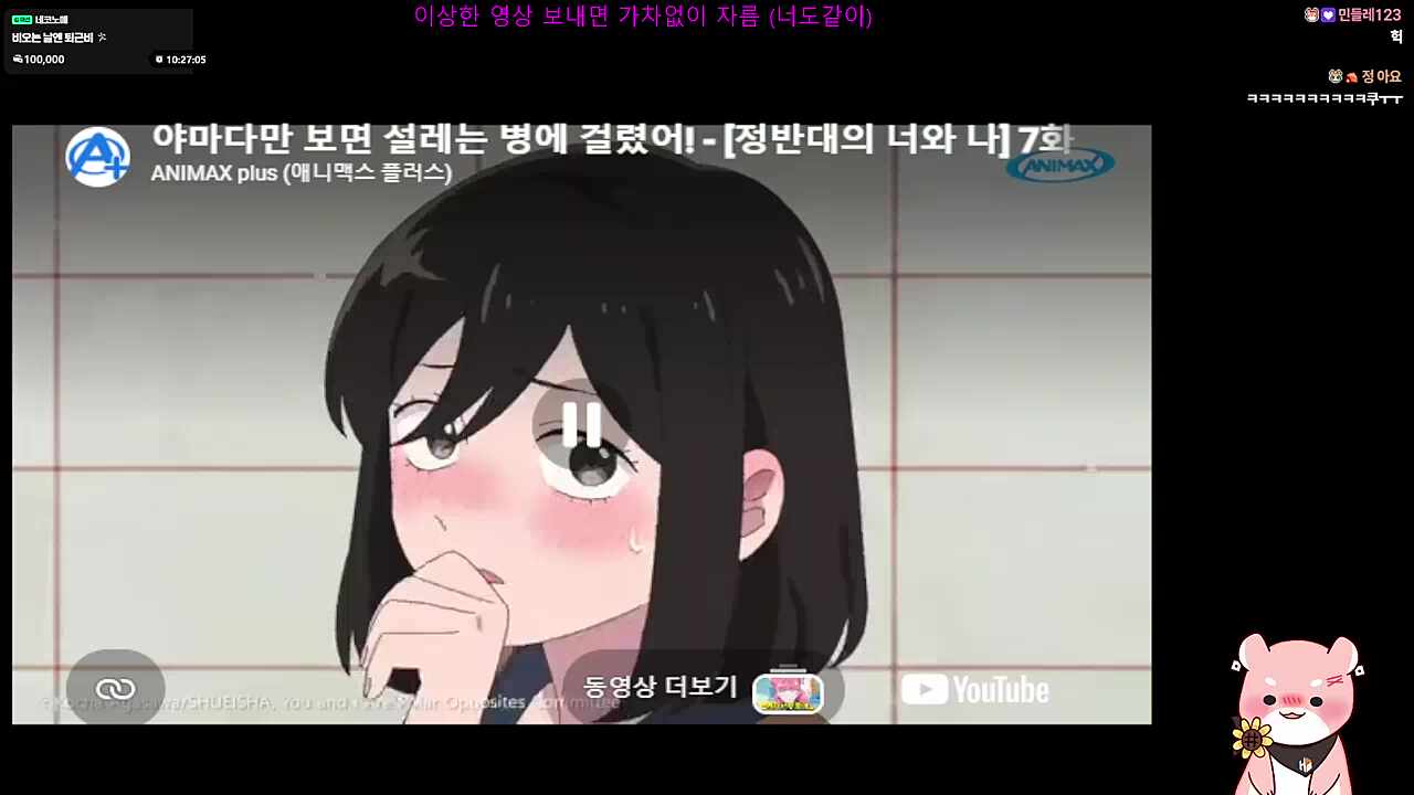 머라고 야마돌면은 사랑에 빠지는?🐹