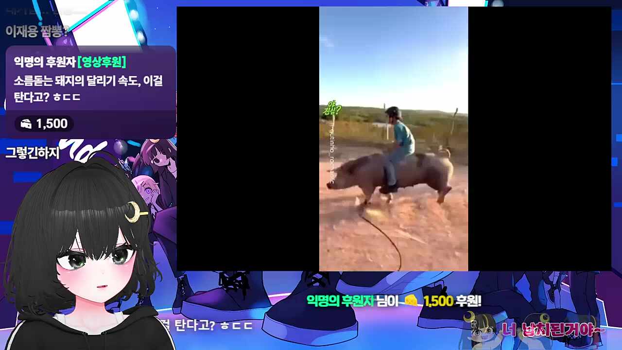 마뇨얌! 이제 애도 태우고 달려?