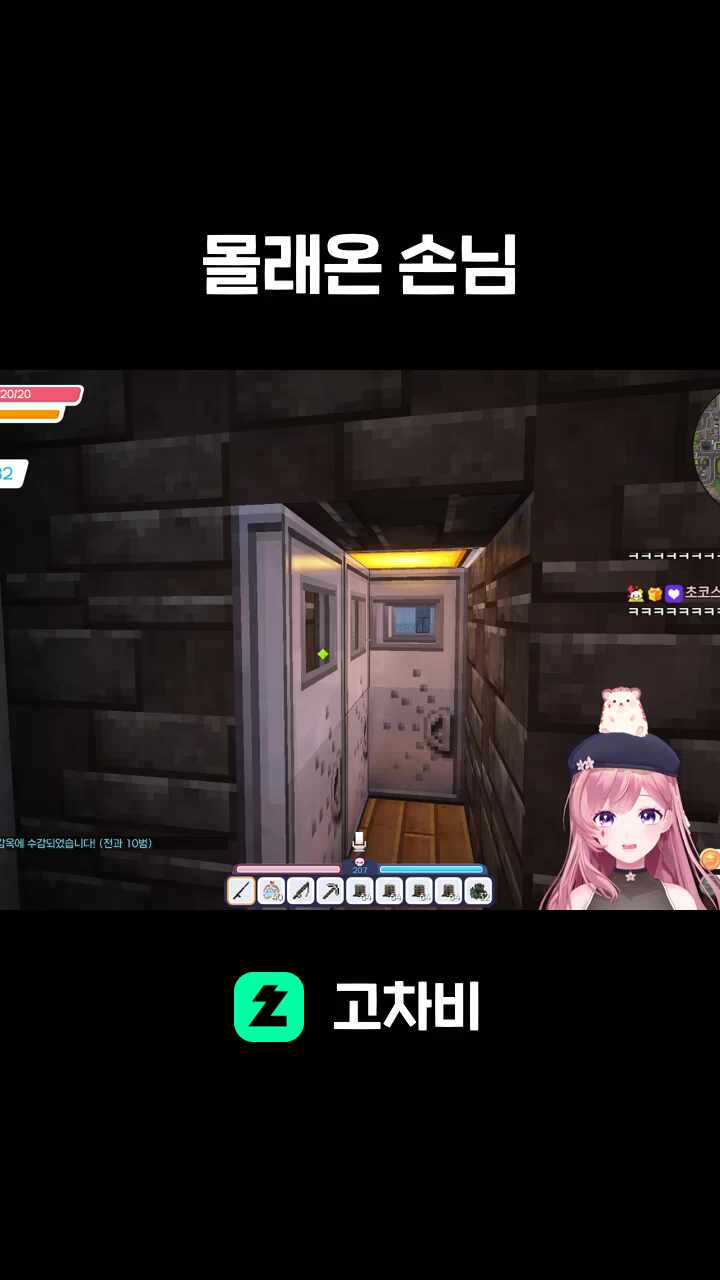 몰래온 손님