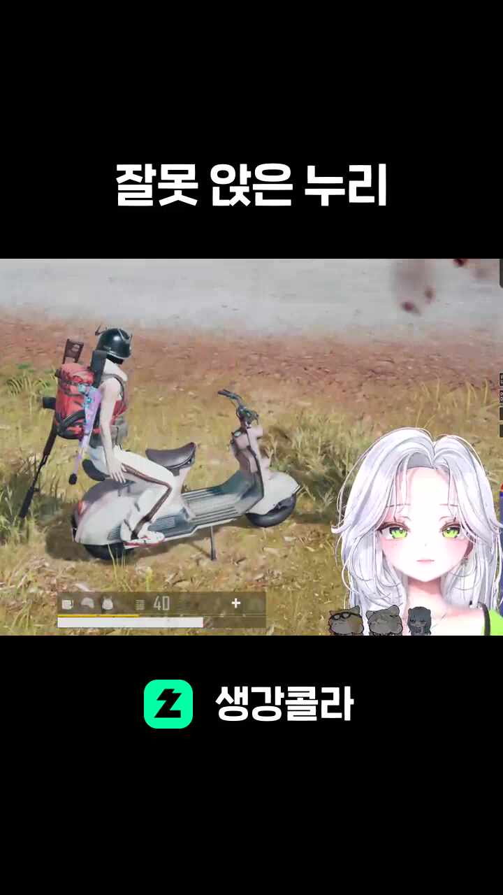 잘못 앉은 누리