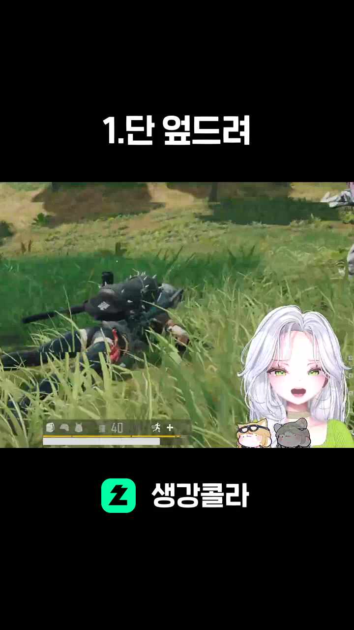 1.단 엎드려