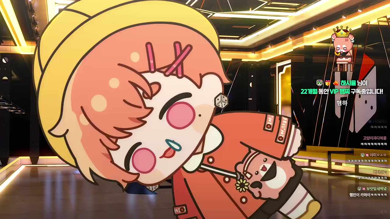 🧡오자마자 붕방거리는 햄린이