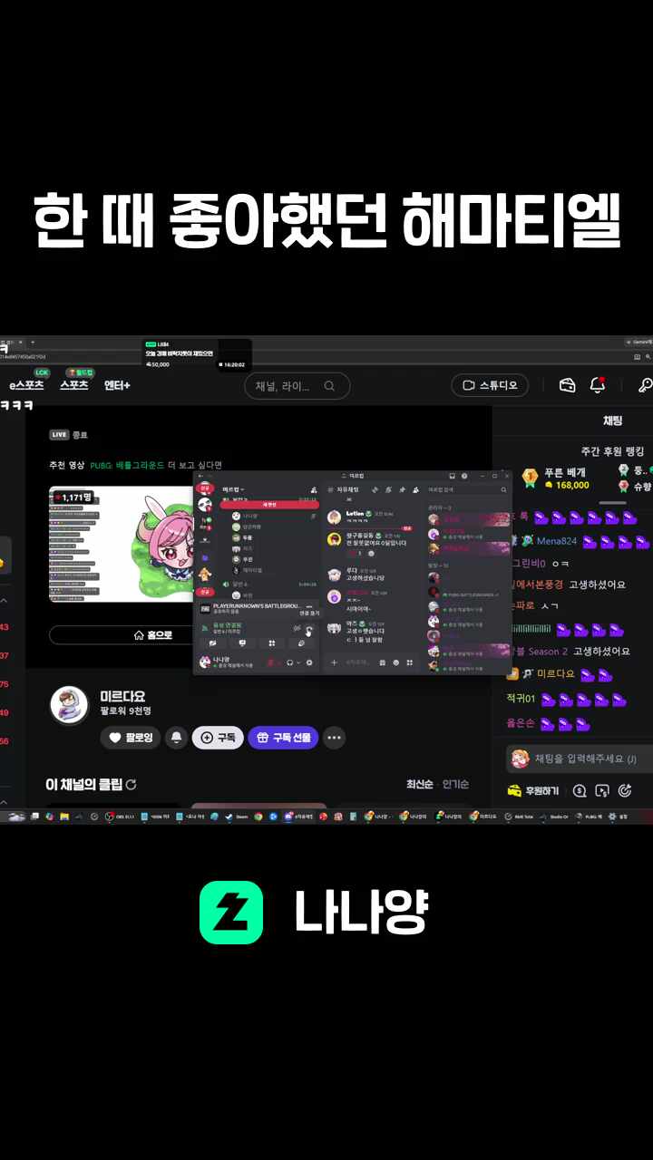 한 때 좋아했던 해마티엘