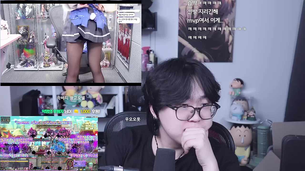 속바지 광고모델