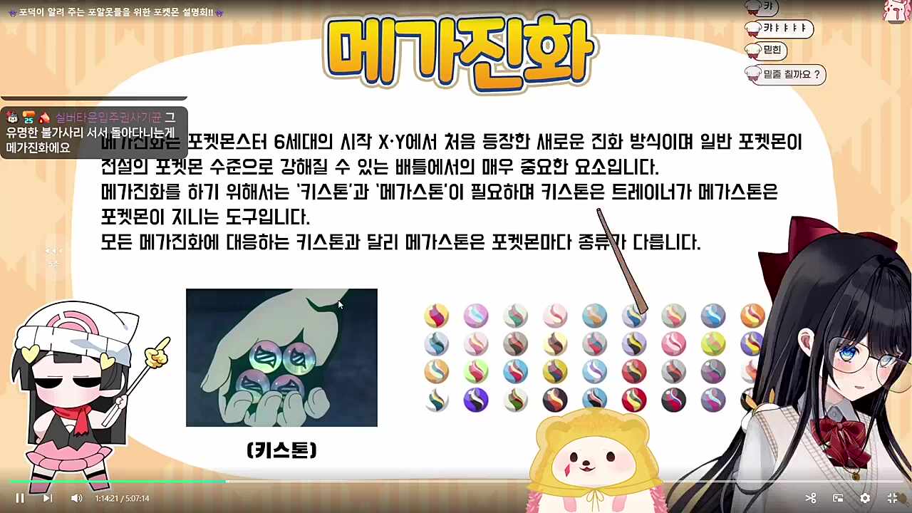 히나 보느라 자꾸 설명을 놓쳐