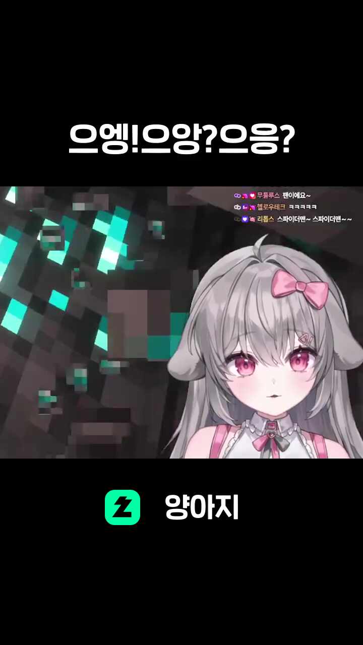 으엥!으앙?으응?