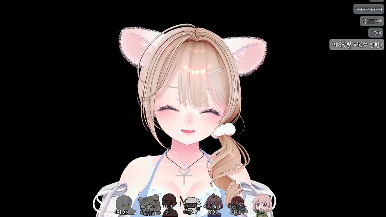 숀쟝에게 대놓고 보낸 누리 셀카(?)