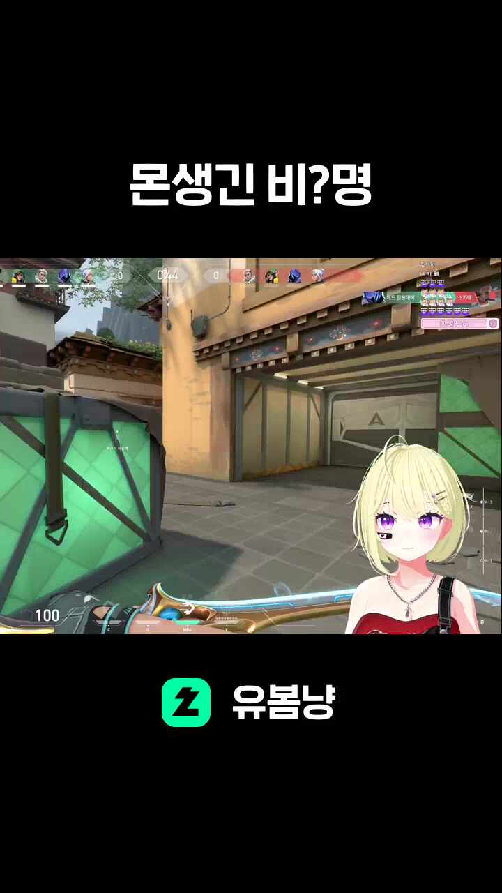 몬생긴 비?명