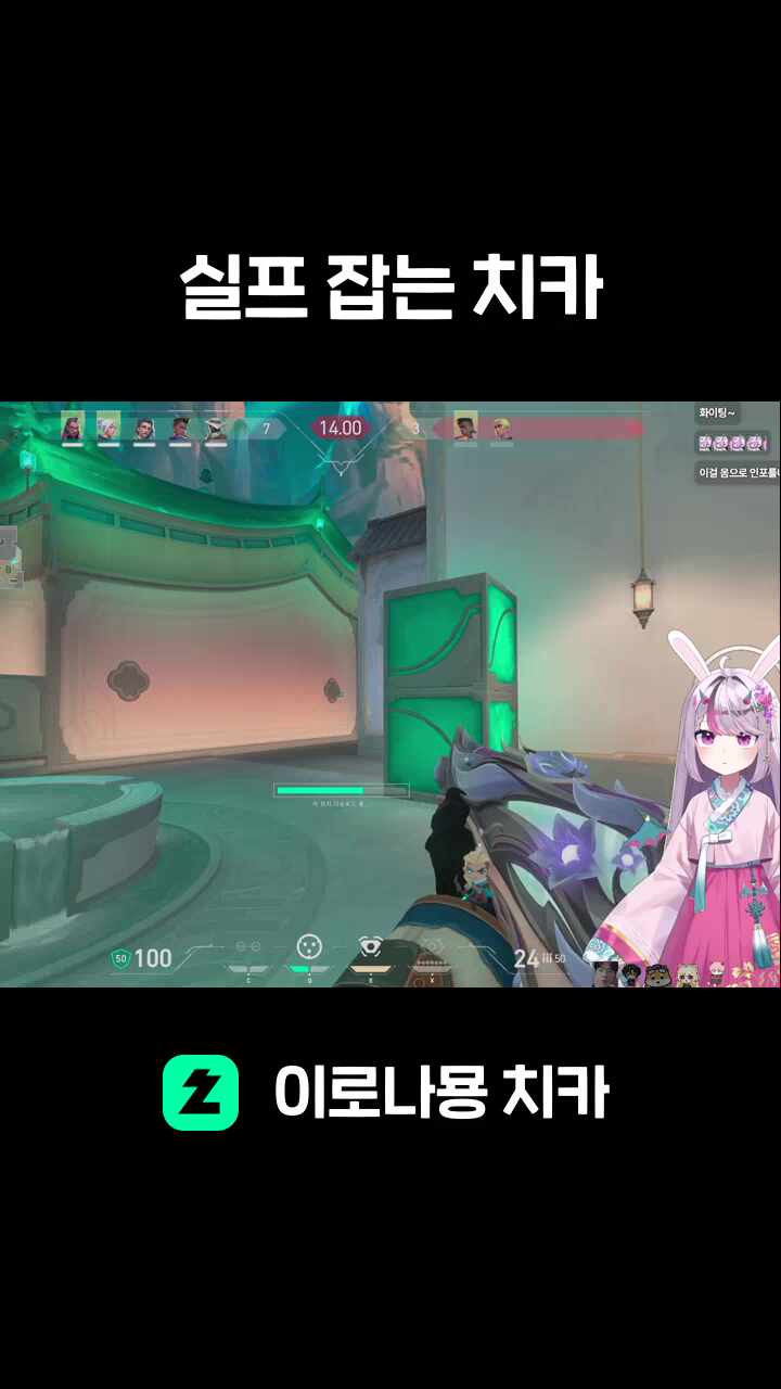 실프 잡는 치카