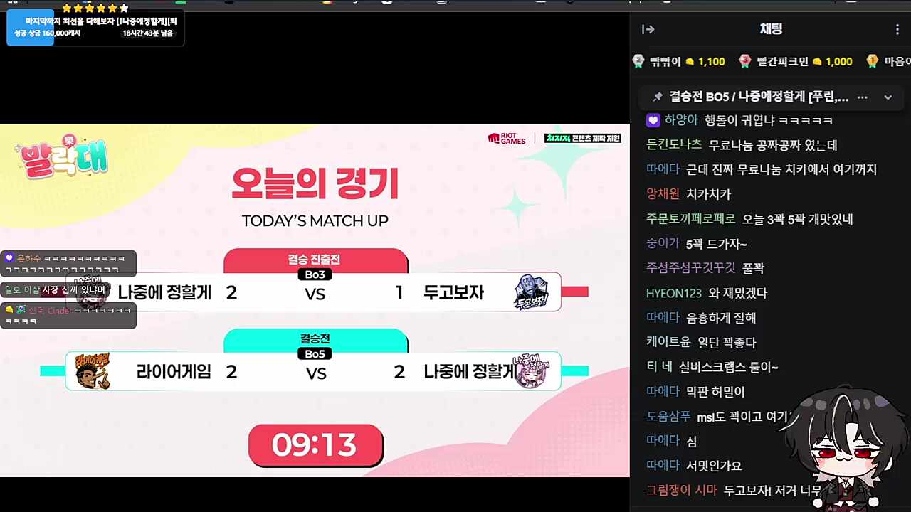 2대2? 마지막 판 아냐?