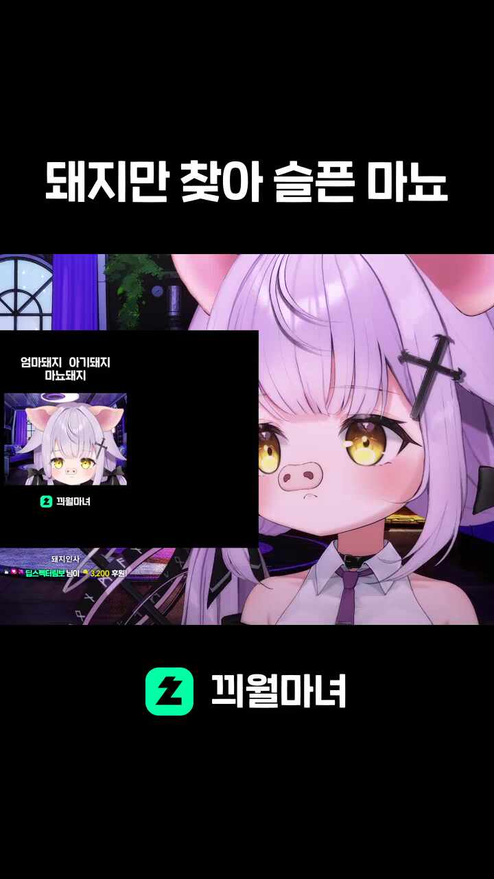돼지만 찾아 슬픈 마뇨